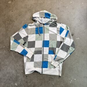 Carbon Sweater Mens Large White Blue square